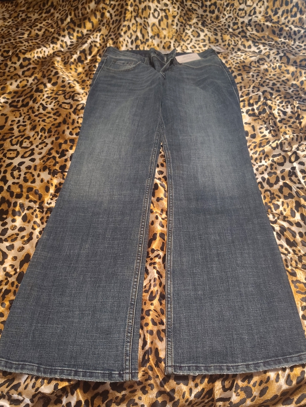 Hollister Blue Wide-Leg Flare Jeans